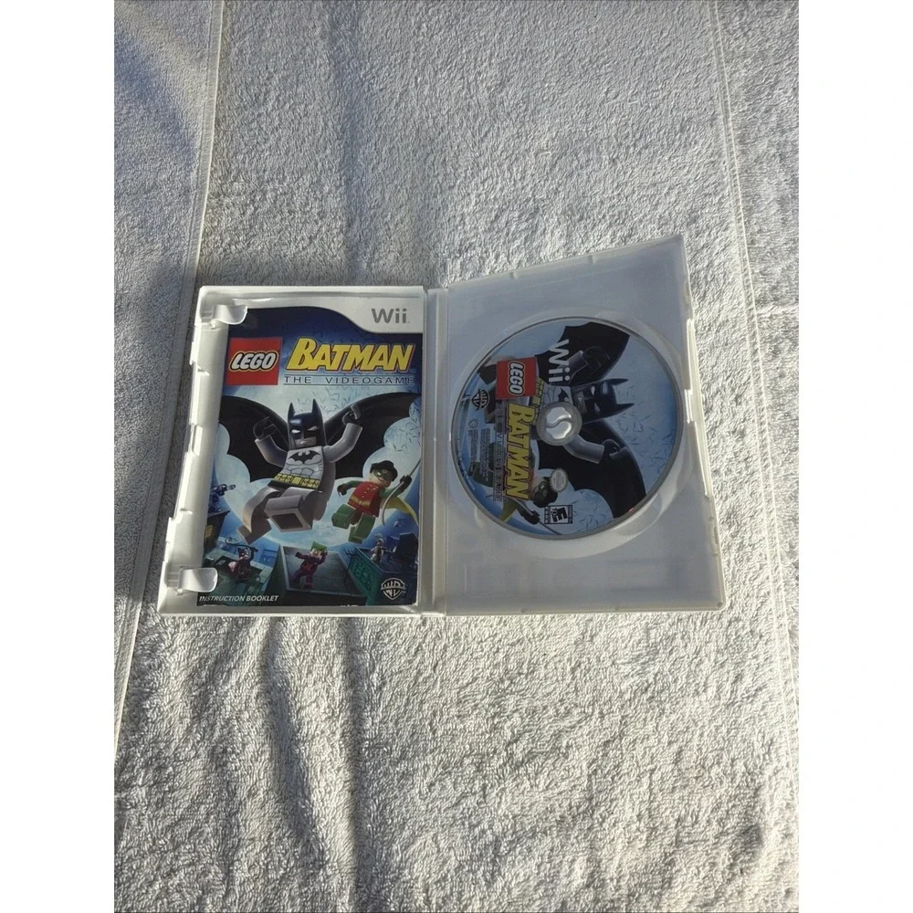 LEGO Batman: The Video Game (Nintendo Wii, 2008) Complete w/ Manual - Tested